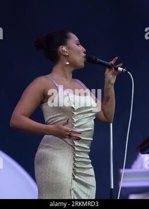 Raye au Victorious Festival 2023 à Portsmouth, Hampshire, Royaume-Uni, le 25 août 2023 Banque D'Images