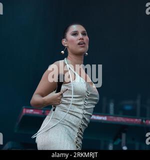 Raye au Victorious Festival 2023 à Portsmouth, Hampshire, Royaume-Uni, le 25 août 2023 Banque D'Images
