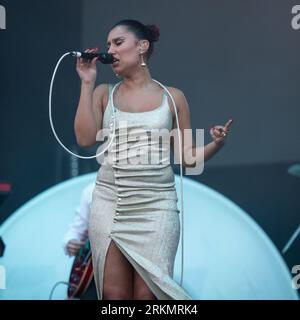 Raye au Victorious Festival 2023 à Portsmouth, Hampshire, Royaume-Uni, le 25 août 2023 Banque D'Images