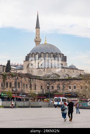 Une photo de la mosquée Suleymaniye. Banque D'Images