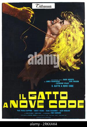 THE CAT O' NINE TAILS (1971) - TITRE ORIGINAL : IL GATTO A NOVE CODE -, RÉALISÉ PAR DARIO ARGENTO. Crédit : SEDA SPETTACOLI / Album Banque D'Images