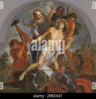 Holy martyr 1675 par Oswald Onghers Banque D'Images