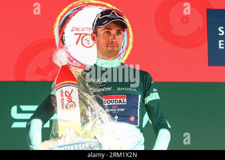 GER, Deutschland Tour, étape 3, Arnsberg - Essen. 26.08.2023. Vernon, Ethan (Soudal Quick-Step) crédit : newsNRW / Alamy Live News Banque D'Images