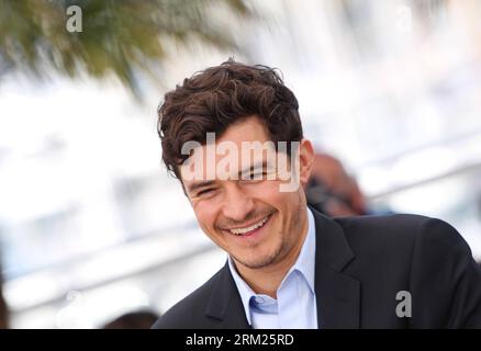 Bildnummer: 59706319  Datum: 26.05.2013  Copyright: imago/Xinhua (130526) -- CANNES (FRANCE), May 26, 2012 (Xinhua) -- British actor Orlando Bloom poses during a photocall for the film Zulu presented out of competition as closing film at the 66th edition of the Cannes Film Festival in Cannes, France, on May 26, 2013. (Xinhua/Gao Jing) (lr) FRANCE-CANNES-FILM FESTIVAL-ZULU-PHOTOCALL PUBLICATIONxNOTxINxCHN Kultur Entertainment People Film 66 Internationale Filmfestspiele Cannes Photocall xcb x0x 2013 quer premiumd      59706319 Date 26 05 2013 Copyright Imago XINHUA  Cannes France May 26 2012 XI Stock Photo