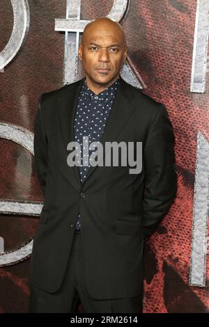 Londres, Royaume-Uni. 27 novembre 2018. Colin Salmon assiste à la première mondiale de Mortal Engines au Cineworld Leicester Square à Londres. (Photo Fred Duval/SOPA Images/Sipa USA) crédit : SIPA USA/Alamy Live News Banque D'Images