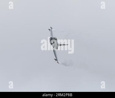 Un Eurofighter Typhoon italien au Royal International Air Tattoo de 2023 Banque D'Images