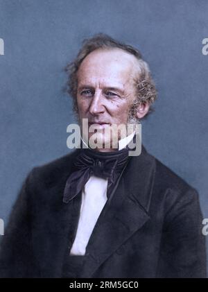 Cornelius Vanderbilt de Mathew Brady créé entre 1844 et 1860 Banque D'Images