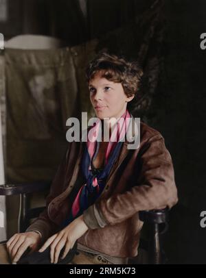 Amelia Earhart c. 1932 Banque D'Images