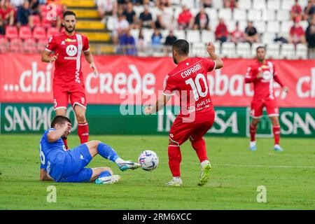 Gianluca Caprari (#10 AC Monza) lors du championnat italien Serie A match de football entre AC Monza et Empoli FC le 26 août 2023 au stade U-Power de Monza, Italie crédit : Agence photo indépendante/Alamy Live News Banque D'Images
