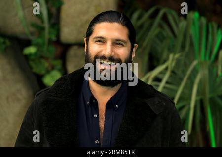 Londres, Royaume-Uni. 14 janvier 2018. Kayvan Novak assiste à la première mondiale de 'Early Man' au BFI IMAX à Londres. (Photo Fred Duval/SOPA Images/Sipa USA) crédit : SIPA USA/Alamy Live News Banque D'Images