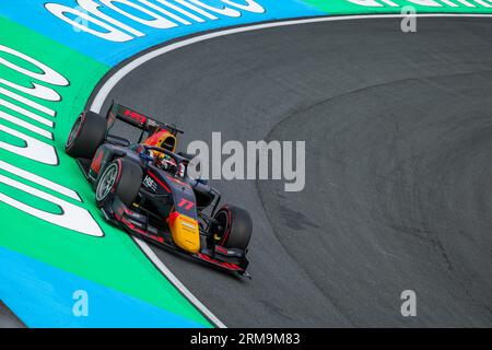 11 IWASA Ayumu (jpn), DAMS, Dallara F2, action lors de la 11e manche du Championnat FIA de Formule 2 2023 du 25 au 28 août 2023 sur le circuit de Zandvoort, à Zandvoort, pays-Bas Banque D'Images