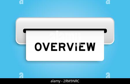 Bannière de coupon blanc avec aperçu de mot de la machine sur fond de couleur bleue Illustration de Vecteur