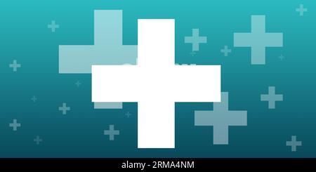 Icônes de connexion au réseau médical virtuel, développer la sensibilisation et diffuser l'attention sur les soins de santé, croissance croissante dans les hôpitaux et les entreprises d'assurance maladie Banque D'Images