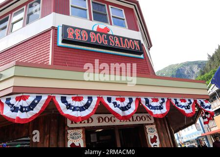 Red Dog Saloon, Juneau, Alaska Banque D'Images