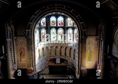 La chapelle de crewe Hall, aujourd'hui un hôtel Banque D'Images