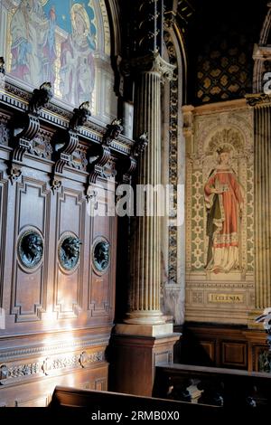 La chapelle de crewe Hall, aujourd'hui un hôtel Banque D'Images