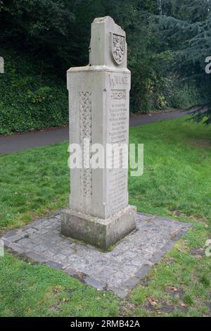 Le mémorial William Wallace dans la nécropole de Glasgow, un cimetière victorien à Glasgow, en Écosse Banque D'Images