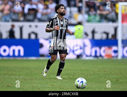 Belo Horizonte, Brésil. 27 août 2023. Arena MRV Otavio do Atletico Mineiro, lors du match entre Atletico Mineiro et Santos, pour la 21e manche du Championnat brésilien, à Arena MRV, ce dimanche 27. 30761 (Gledston Tavares/SPP) crédit : SPP Sport Press photo. /Alamy Live News Banque D'Images