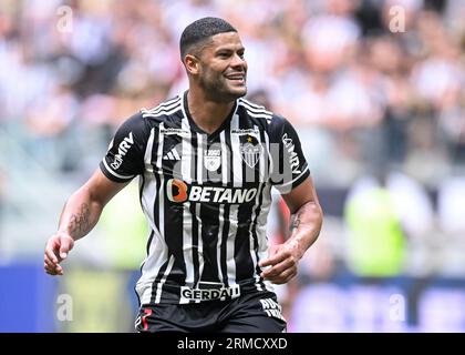 Belo Horizonte, Brésil. 27 août 2023. Arena MRV Hulk do Atletico Mineiro, lors du match entre Atletico Mineiro et Santos, pour la 21e manche du Championnat brésilien, à Arena MRV, ce dimanche 27. 30761 (Gledston Tavares/SPP) crédit : SPP Sport Press photo. /Alamy Live News Banque D'Images