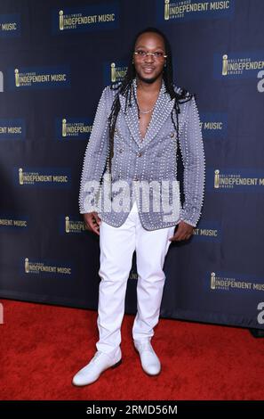 Hollywood, Californie, États-Unis. 17 août 2023. Kizzo participe aux Hollywood Independent Music Awards (HIMA) à l'Avalon Hollywood à Hollywood, en Californie. Crédit : Sheri Determan Banque D'Images