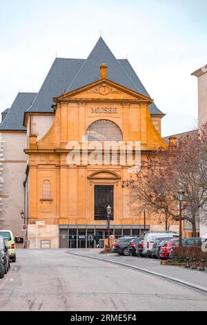 Metz, France - 23 janvier 2022 : le Musée de Metz, Musée de la Cour d'Or, Metz Métropole à Metz, France, a été fondé en 1839. Banque D'Images