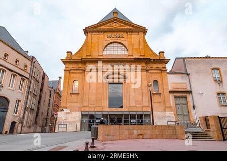 Metz, France - 23 janvier 2022 : le Musée de Metz, Musée de la Cour d'Or, Metz Métropole à Metz, France, a été fondé en 1839. Banque D'Images