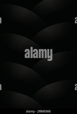 fond vectoriel abstrait de luxe avec des cercles d'or Illustration de Vecteur