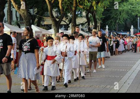 Interetno festival 2023 Folk Kids Banque D'Images