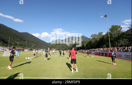 Rottach Egern, Deutschland. 15 juillet 2023. Firo : 07/15/2023, football, football, 1e championnat, 1e Bundesliga, saison 2023/2024, FC Bayern Munich, camp d'entraînement, FC Bayern Munich, crédit : dpa/Alamy Live News Banque D'Images