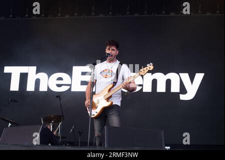 Portsmouth, Royaume-Uni. 27 août 2023. The Enemy joue un set live au Victorious Festival 2023. Cristina Massei/Alamy Live News Banque D'Images