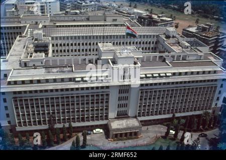 Arial View & Sky Line de Bombay City, Inde Banque D'Images