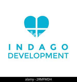 Conception du logo Santé et développement Illustration de Vecteur