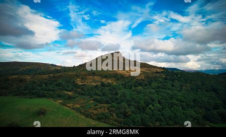 Photo aérienne panoramique de la nature dans le Yorkshire Banque D'Images