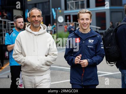 Zandvoort, pays-Bas. 27 août 2023. #40 Liam Lawson (NZL, Scuderia AlphaTauri), Grand Prix de F1 des pays-Bas au circuit Zandvoort le 27 août 2023 à Zandvoort, pays-Bas. (Photo de HIGH TWO) crédit : dpa/Alamy Live News Banque D'Images