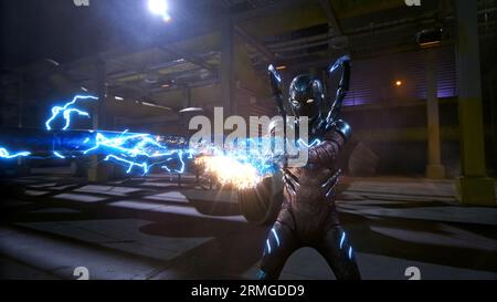 Film Blue Beetle Xolo Mariduena Banque D'Images