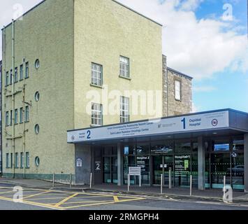 Saint Lukes Radiation Oncology Centre, qui fait partie du campus de l'hôpital St James à Dublin, Irlande. Banque D'Images