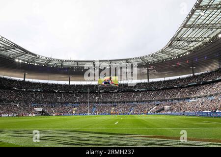 Saint-Denis, France, France. 27 août 2023. Vue générale lors du match de la Summer Nations Series entre la France et l'Australie au Stade de France le 27 août 2023 à Saint-Denis près de Paris, France. (Image de crédit : © Matthieu Mirville/ZUMA Press Wire) USAGE ÉDITORIAL SEULEMENT! Non destiné à UN USAGE commercial ! Banque D'Images