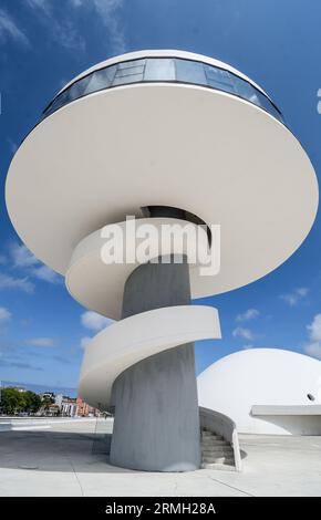 Centre Aviles Niemeyer Banque D'Images