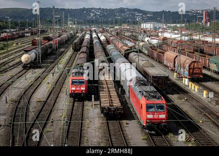 Hagen, Deutschland. 28 août 2023. Aperçu de la gare Hagen-Vorhalle à Hagen, le 28 août 2023. Crédit : dpa/Alamy Live News Banque D'Images