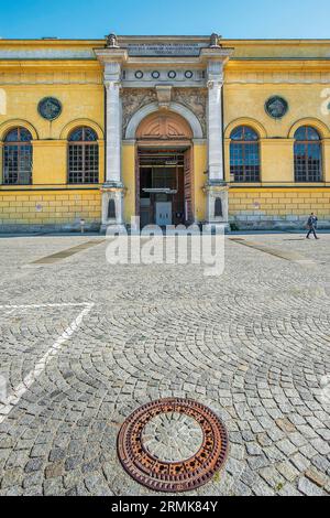 Der Marstall, Marstallplatz, Munich, haute-Bavière, Bavière, Allemagne Banque D'Images