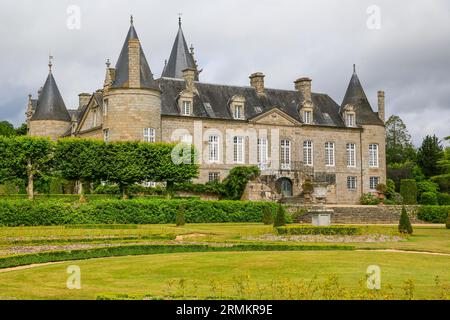 Château de Kergrist, Ploubezre, Côtes d'Armor, Bretagne région Breizh, France Banque D'Images