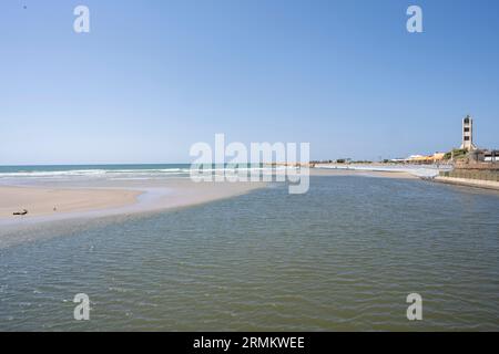 Estuaire de la rivière Yarkon, tel Aviv, Israël Banque D'Images