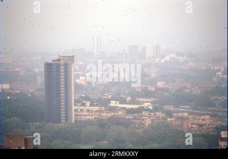 Arial View, South Mumbai, Bombay, Inde Banque D'Images