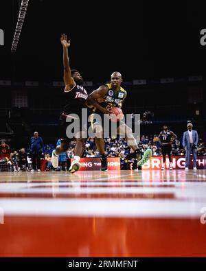 La finale du championnat Big 3 et le match des étoiles à l'o2 Arena de Londres le 26 août 2023. copyright caroljmoir/Alamy Banque D'Images