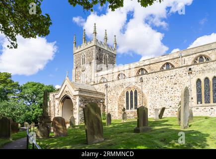 Hornsea St Nicholass' Church, Hornsea's Parish Church Hornsea East Riding of Yorkshire England UK GB Europe Banque D'Images