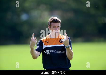 Rob Edwards, entraîneur des Wolverhampton Wanderers Banque D'Images