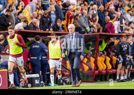 Bradford, Royaume-Uni. 26 août 2023. EFL Sky Bet League 1 : Bradford City AFC contre Crewe Alexandra FC. Crédit Paul B Whitehurst/Alamy Live News Banque D'Images