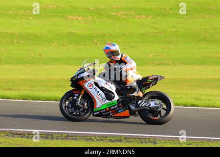 Week-end britannique Super Bike au Cadwell Park MSV 2023 Banque D'Images