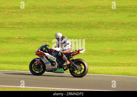 Week-end britannique Super Bike au Cadwell Park MSV 2023 Banque D'Images