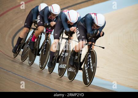 Championnats du monde de cyclisme sur piste UCI, 4 août 2023 Banque D'Images